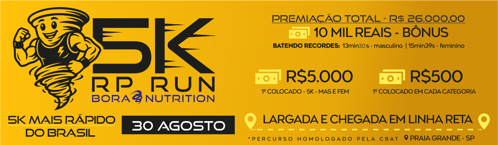 5K RP RUN by Bora Nutrition