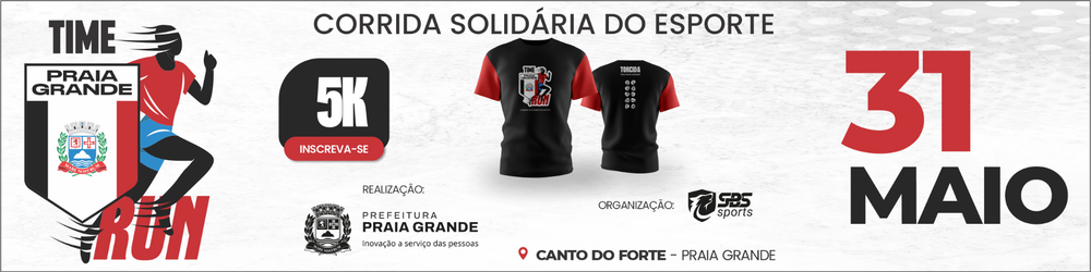 CORRIDA TIME PRAIA GRANDE