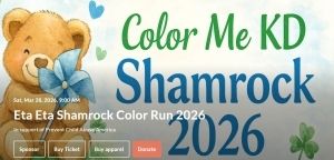 Color Me KD Shamrock Color Run 5K