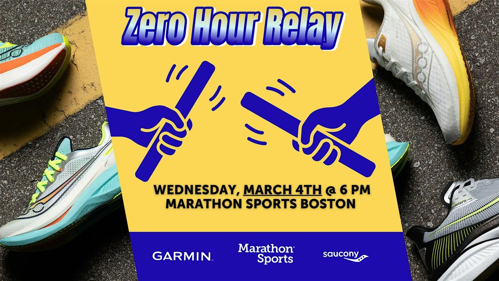 Saucony+Garmin Zero Hour Relay