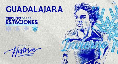 C. de las Estaciones Invierno Guadalajara 2026