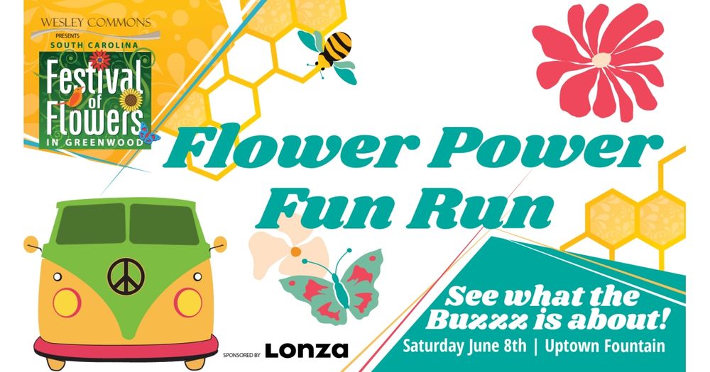 2026 SC Festival of Flowers 5-Mile, 5K and 1-Mile Fun Run/Walk