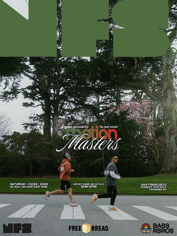 NFS - Golden Gate Park Run with P-Lo