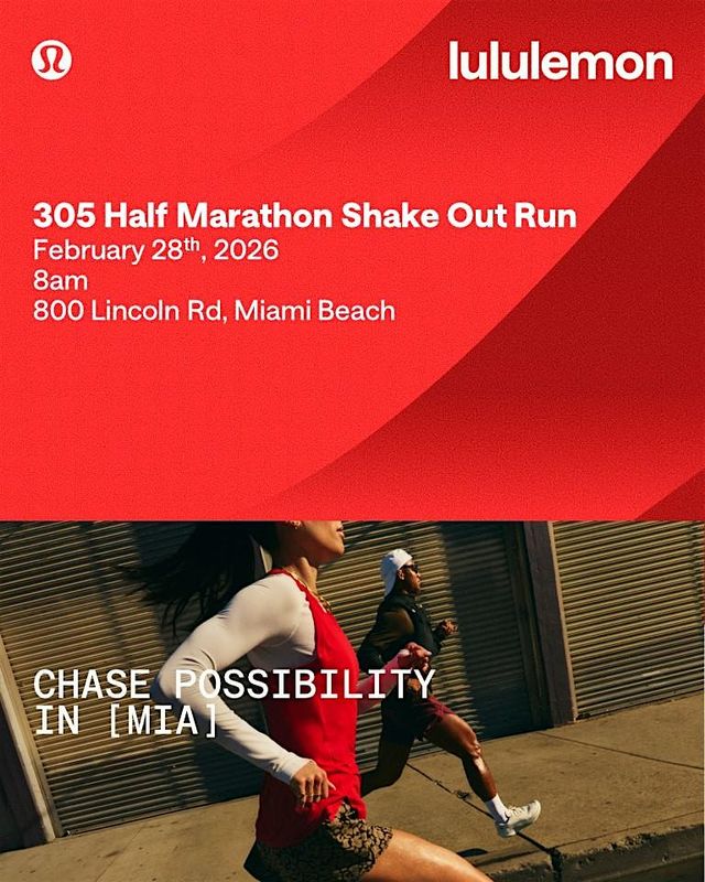 lululemon 305 Half Marathon Shake Out Run