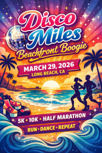 Disco Miles: Beachfront Boogie 5K, 10K, Half Marathon