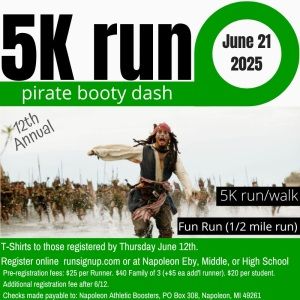 Pirate Booty Dash 5K Run/Walk/FunRun