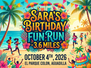 Sara’s 3.6m Birthday Fun Run