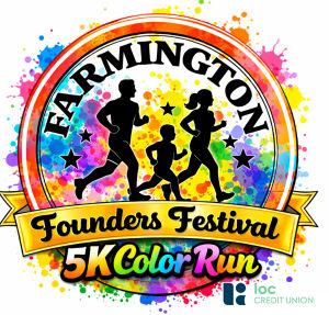 Farmington Founders Festival LOC Credit Union 5k Color Run