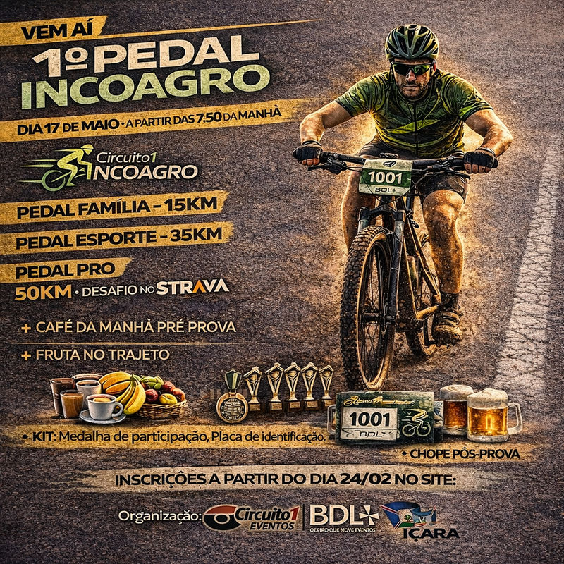 1° PEDAL INCOAGRO