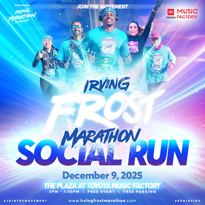 Irving Frost Marathon Social Run