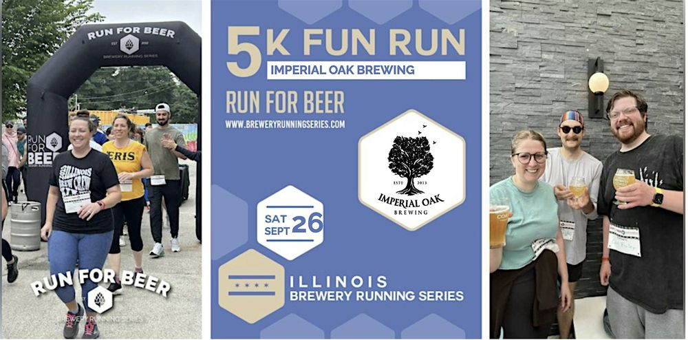 5k Fun Run x Imperial Oak Brewing | 2026 IL Brewery Running Series