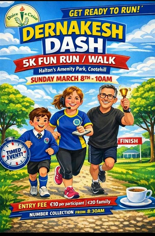 Dernakesh Dash 5km Fun Run/Walk