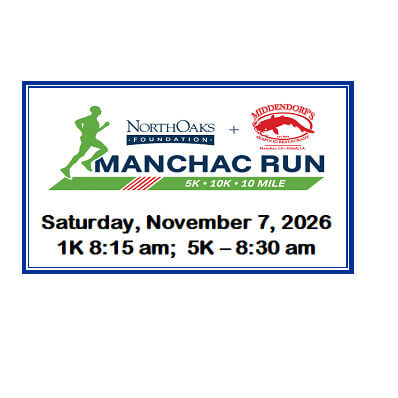 North Oaks & Middendorf's Manchac Run