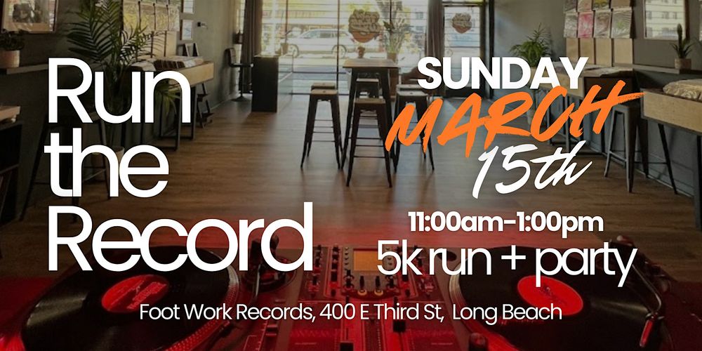 Run the Record ( 5k run + Party )