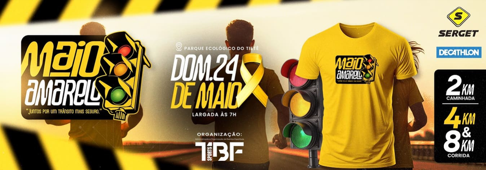 3 Maio Amarelo Sao Paulo - 2026