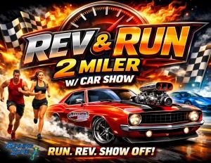 Rev & Run 2 Miler with Car Show