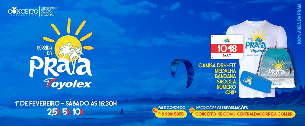 Central da Corrida - Corrida Da Praia 2025 - 11ª Edição