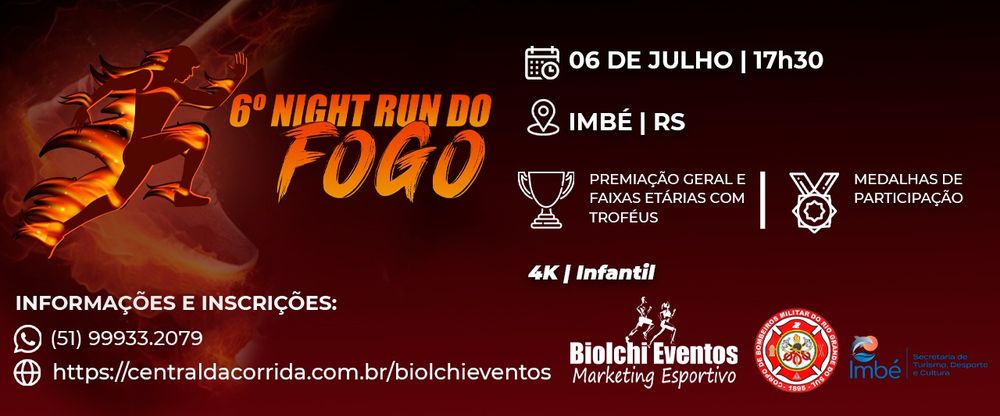 6° Night Run Do Fogo