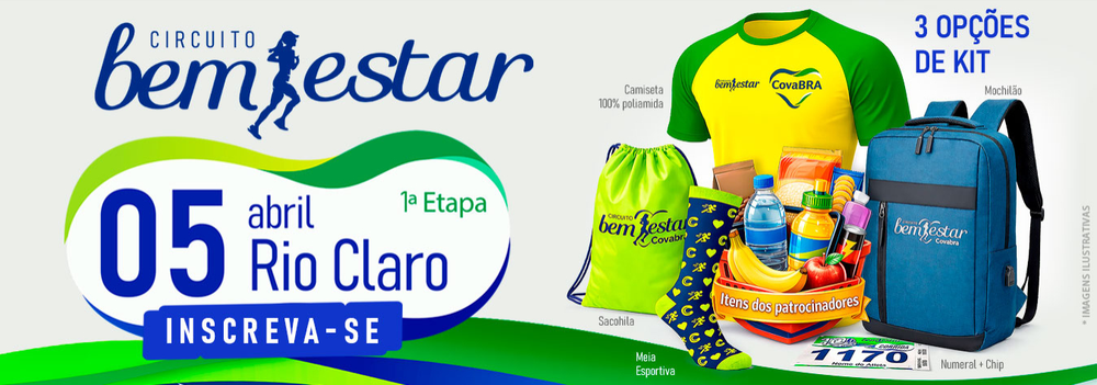 Circuito Bem Estar Covabra - Etapa 1 Rio Claro