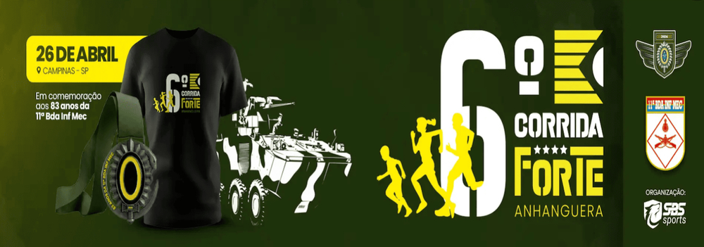 6 Corrida Forte Anhanguera - Exercito