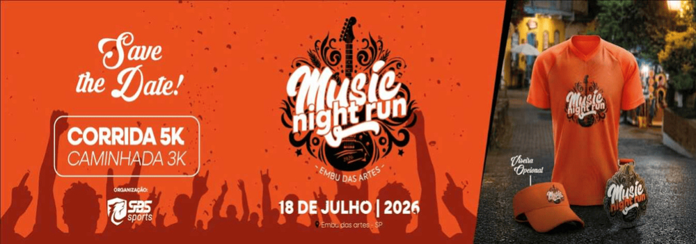 Music Night Run Etapa Embu Das Artes