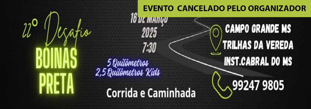 Corrida de Trilha do Instituto Cabral