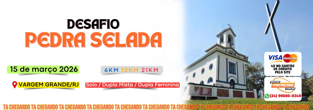 Desafio Pedra Selada - Vargem Grande RJ