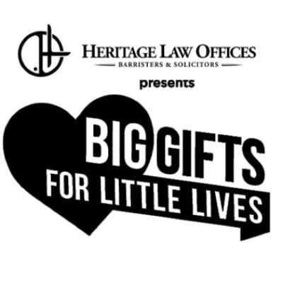 Heritage Law Offices presents: 2026 Big Gifts for Little Lives 10th annual 5K