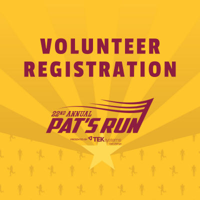 Volunteers for Pat's Run, presented by TEKsystems
