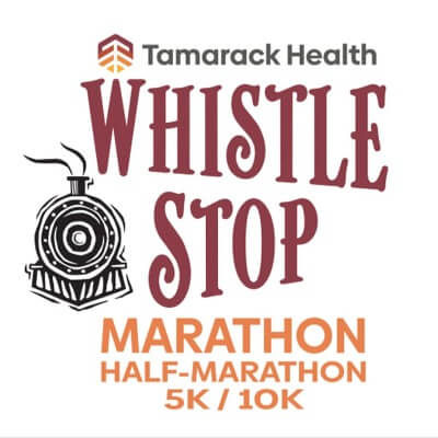 Tamarack Health WhistleStop Marathon, Half-Marathon, 5K & 10K