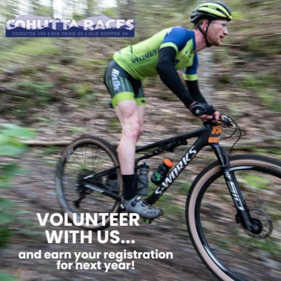 VOLUNTEER SIGN UP COHUTTA RACES