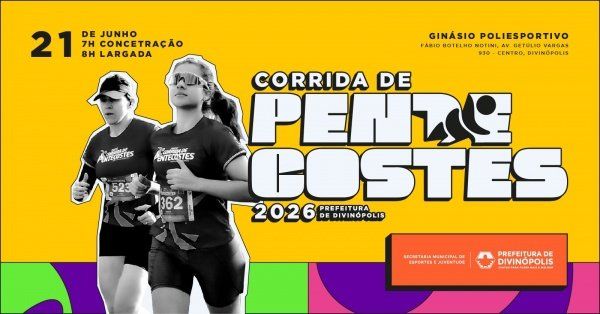 Corrida de Pentecostes 2026 - Divinópolis/MG