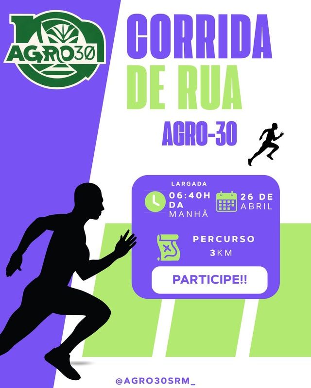 CORRIDA DE RUA AGRO-30