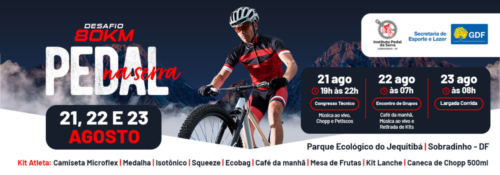 DESAFIO 80 KM PEDAL DA SERRA 20º Edição