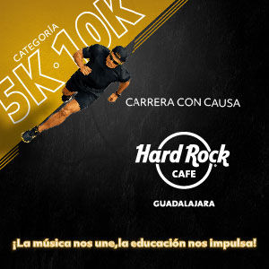 Carrera Hard Rock Café Guadalajara