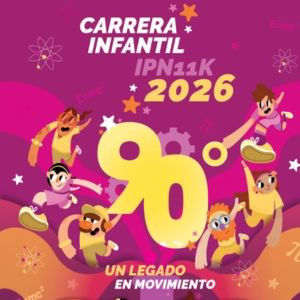 Carrera Infantil IPN Once K CDMX 2026, Convocatoria Asdeporte