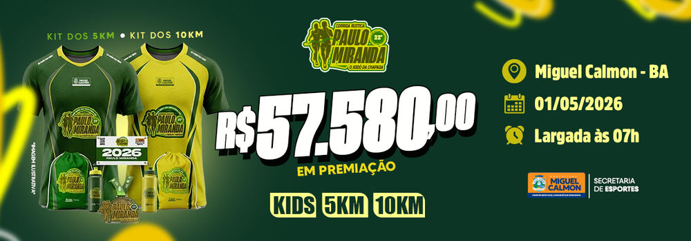 XXII CORRIDA RÚSTICA PAULO MIRANDA 2026