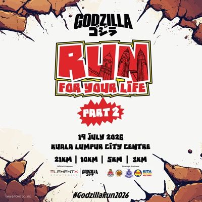 Godzilla Run - Kuala Lumpur Part 2