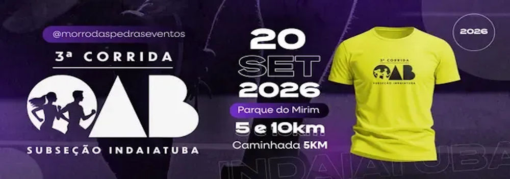 3 EDICAO CORRIDA E CAMINHADA OAB SP INDAITUBA