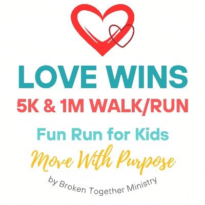 Love Wins 5K | 1-Mile | Kids Fun Run