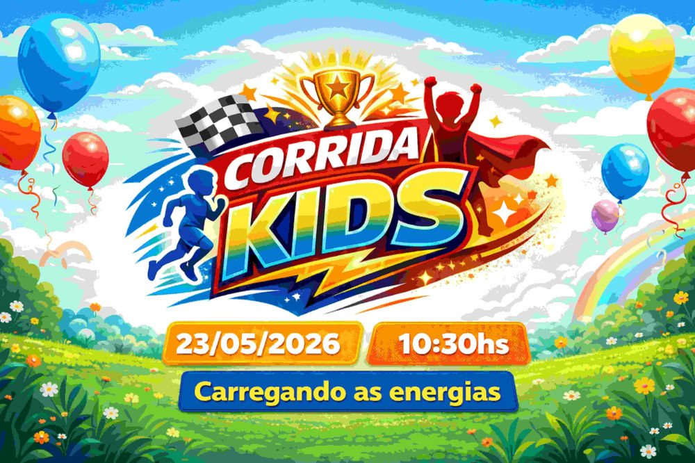 corrida kids decathlon 2026 - carregando as energias
