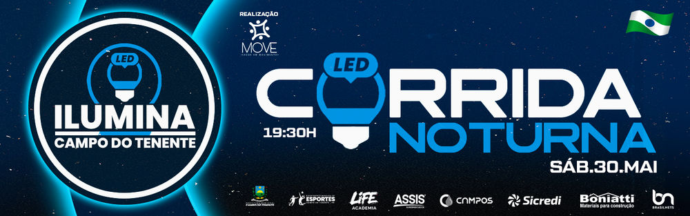 CORRIDA NOTURNA DE CAMPO DO TENENTE