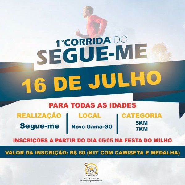 1ª CORRIDA DO SEGUE - ME DE NOVO GAMA!