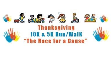 Jr. Hands Across South Texas 16th Annual Thanksgiving 10K 5K Run/Walk: