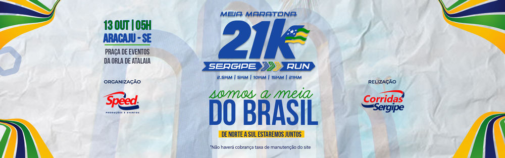 MEIA MARATONA 21K SERGIPE RUN