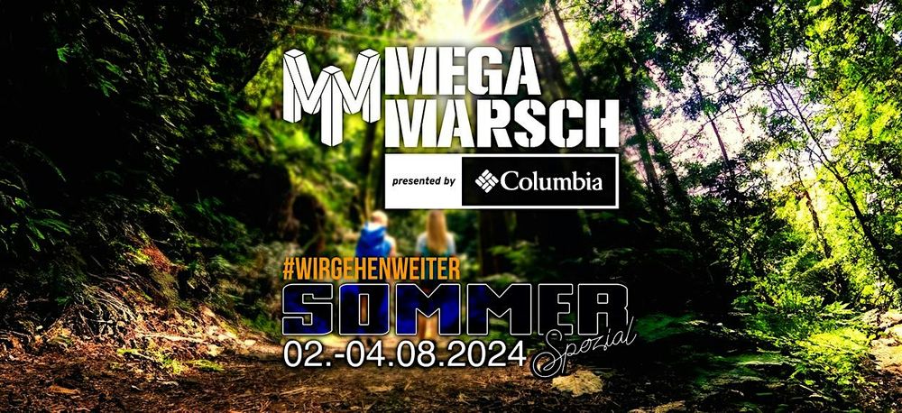 Megamarsch #WIRGEHENWEITER Sommer Spezial 2024