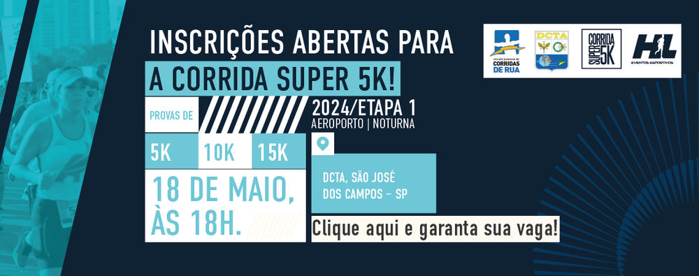 CORRIDA SUPER 5K 2024 - 1ª ETAPA