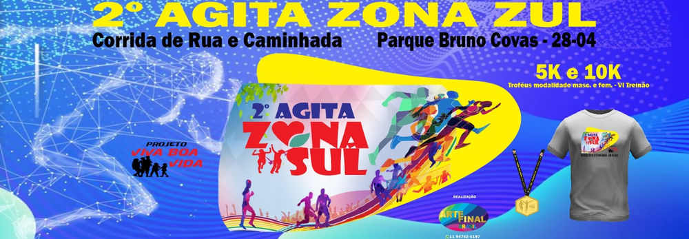 2ª AGITA ZONA SUL - CORRIDA E CAMINHADA