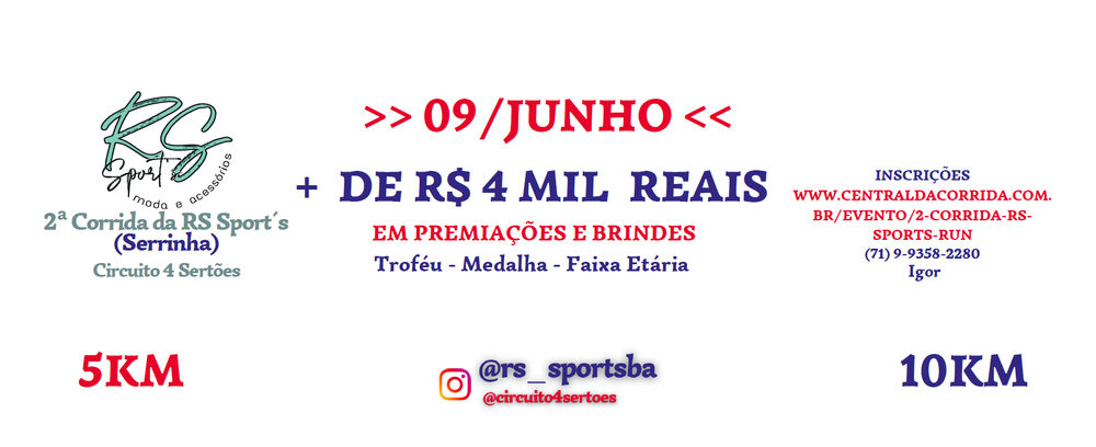 2ª Corrida RS Sport's Run