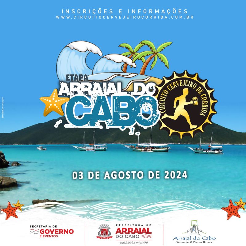 Circuito Cervejeiro de Corrida - Etapa Arraial do Cabo